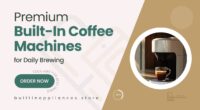Discover Built-In Coffee Machines That Deliver Barista-Level Brews