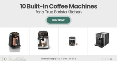 10 Built-In Coffee Machines That Turn Your Kitchen Into a Barista’s Haven