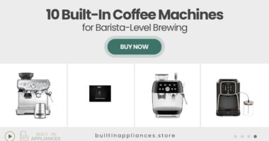 10 Built-In Coffee Machines That Turn Your Kitchen Into a Barista’s Haven