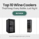 10 Built-In Wine Coolers That Keep Your Collection at the Perfect Chill